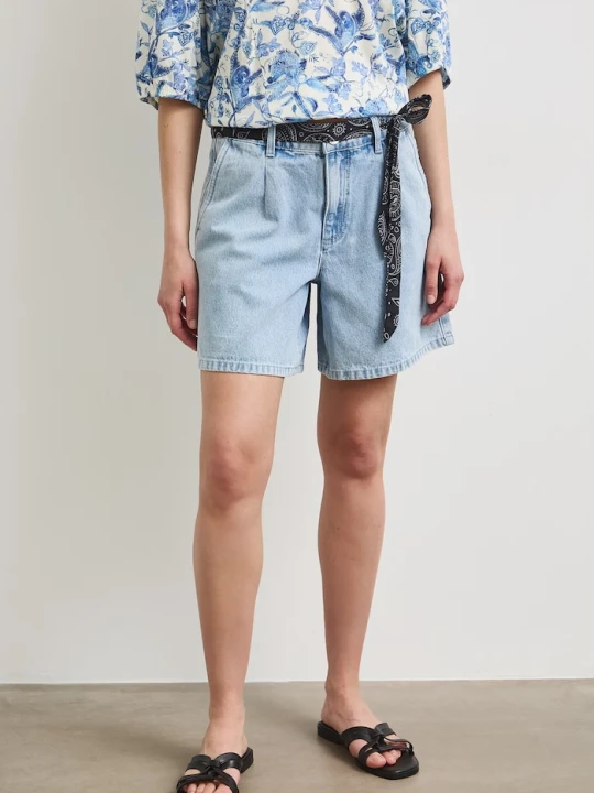 Zdjęcie produktu Medicine szorty chino damskie jeansowe niebieski