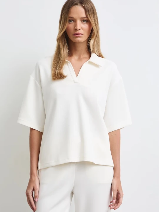 Zdjęcie produktu Medicine T-shirt damski z modalem beżowy