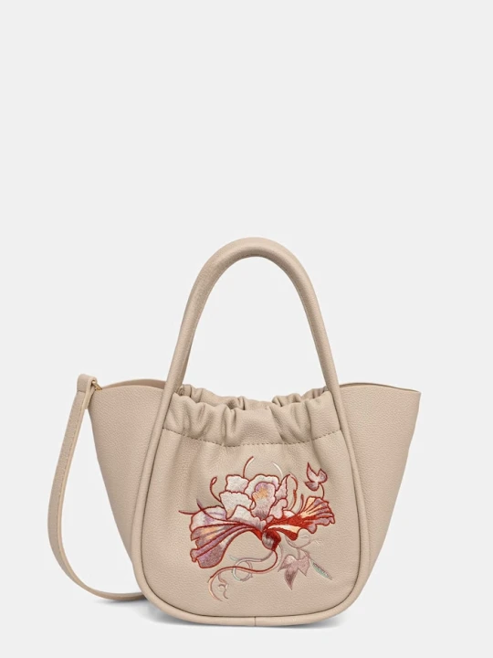 Zdjęcie produktu Medicine torebka crossbody damska z imitacji skóry beżowy