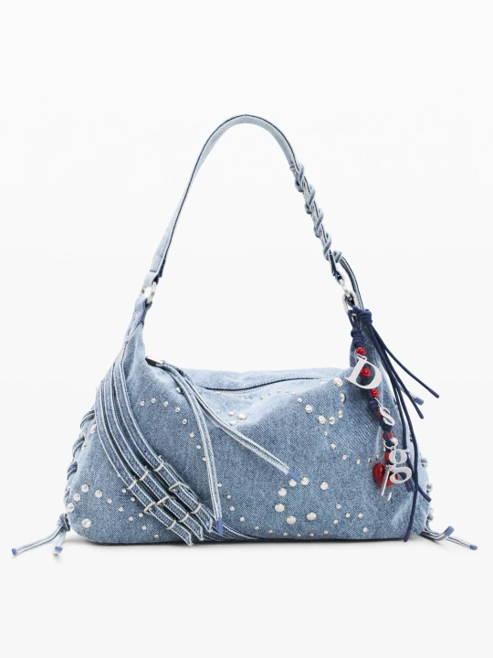 Zdjęcie produktu Medium denim bag Desigual niebieski