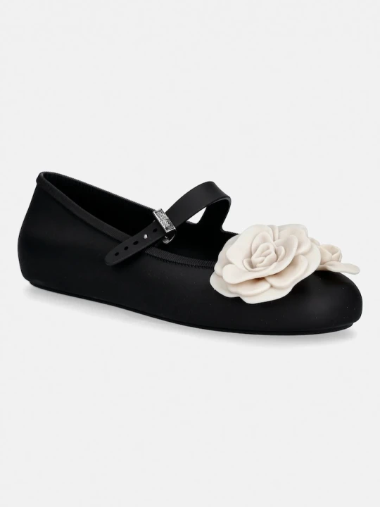Zdjęcie produktu Melissa baleriny MELISSA SOFT BALLERINA PETALS AD czarny