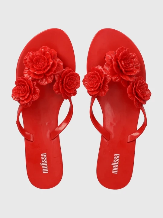 Zdjęcie produktu Melissa japonki MELISSA HARMONIC SPRINGTIME AD czerwony