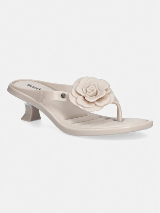 Zdjęcie produktu Melissa japonki THONG KITTEN HEEL PETALS AD beżowy