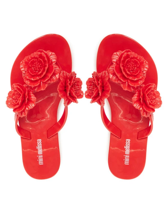 Zdjęcie produktu Melissa Japonki Mini Melissa Harmonic Springtime Inf M 35705 Czerwony