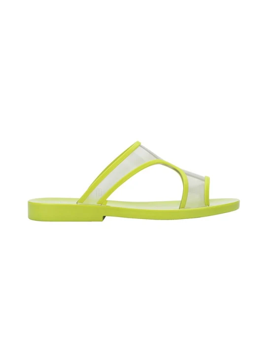 Zdjęcie produktu Melissa Klapki w kolorze zielono-żółtym rozmiar: 40