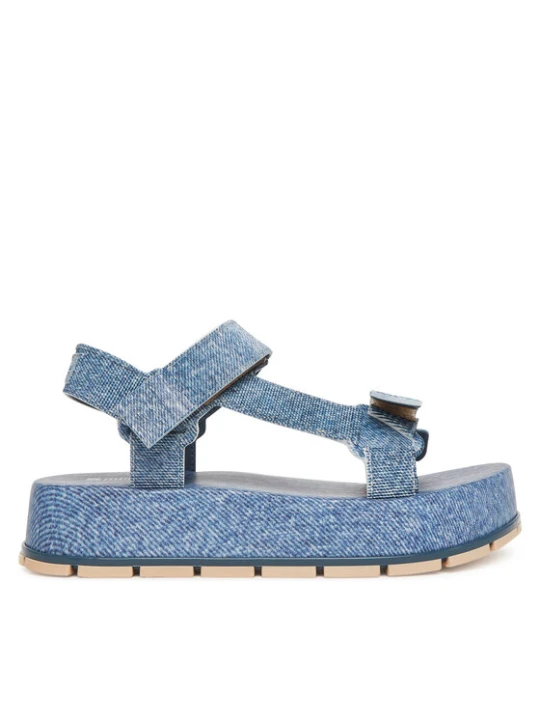 Zdjęcie produktu Melissa Sandały Melissa Flowing Platform Denim Ad M 36132 Niebieski