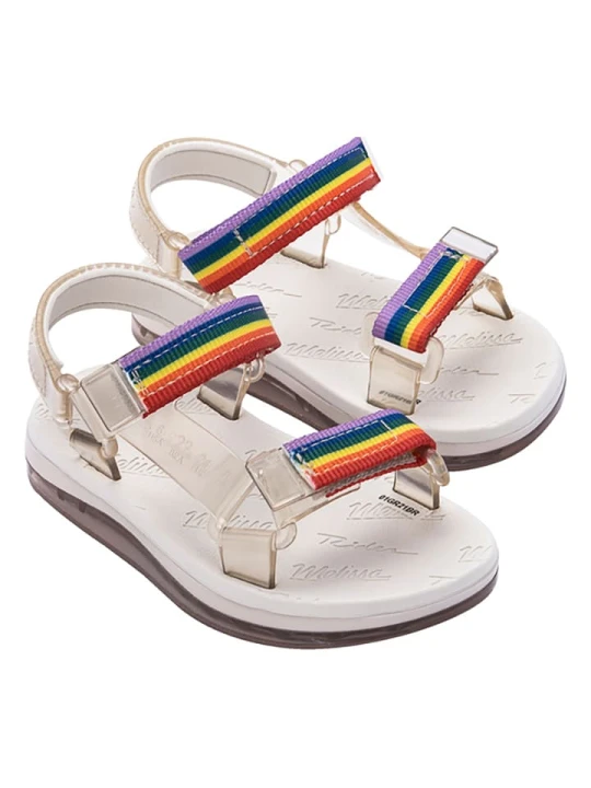 Zdjęcie produktu Melissa Sandały w kolorze białym ze wzorem rozmiar: 27