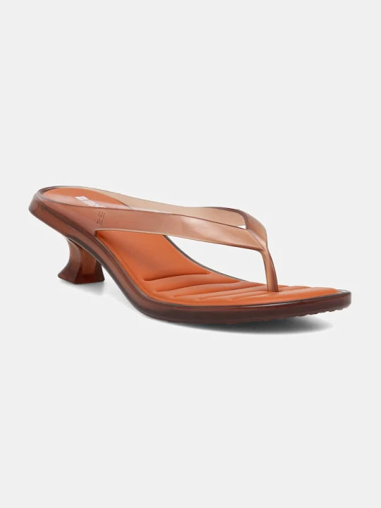 Zdjęcie produktu Melissa szpilki MELISSA THONG KITTEN HEEL AD pomarańczowy