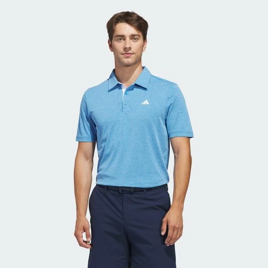 Zdjęcie produktu MENS CORE HEATHER POLO SHIRT Adidas Lucid Ray Blue Mel.