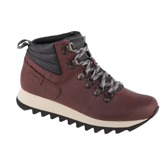 Zdjęcie produktu Merrell Alpine Hiker J003772, Damskie, Bordowe, buty trekkingowe, skóra syntetyczna, rozmiar: 40
