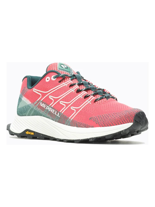 Zdjęcie produktu Merrell Buty "Moab" w kolorze koralowo-zielonym do biegania rozmiar: 36