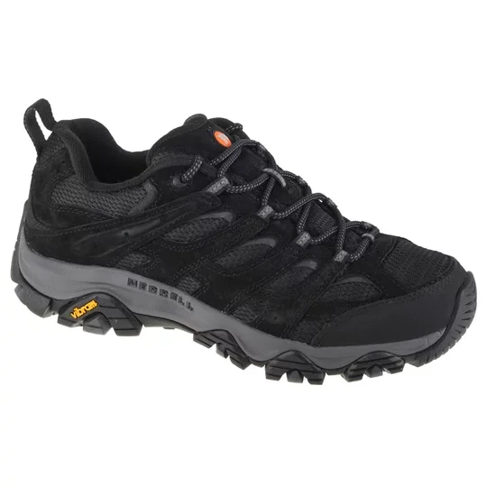 Zdjęcie produktu Merrell Moab 3 J035875, Męskie, Czarne, buty trekkingowe, tkanina, rozmiar: 41