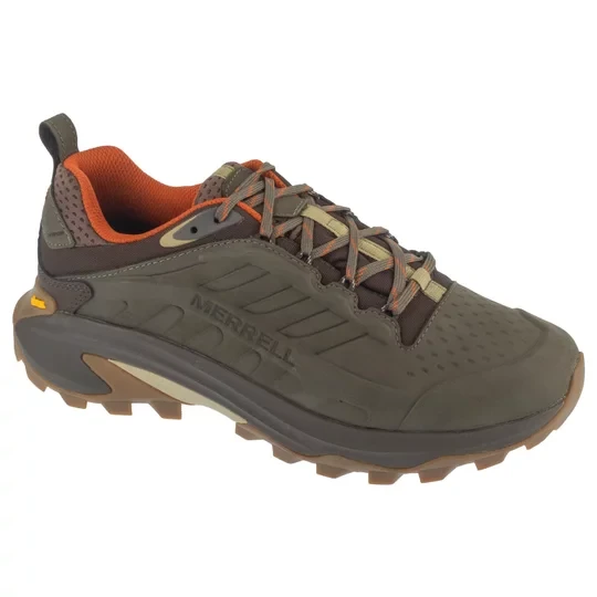 Zdjęcie produktu Merrell Moab Speed 2 Ltr Mid Wp J037787, Męskie, Zielone, buty trekkingowe, skóra naturalna, rozmiar: 41