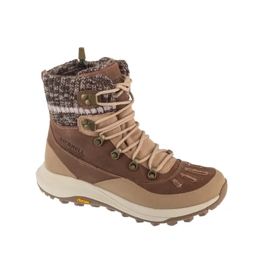 Zdjęcie produktu Merrell Siren 4 Thermo Mid Zip WP J038764, Damskie, Beżowe, buty trekkingowe, nubuk, rozmiar: 38