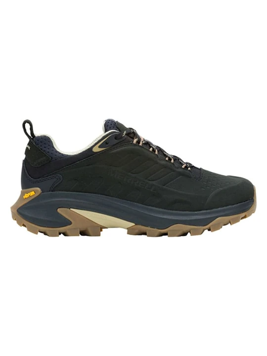 Zdjęcie produktu Merrell Skórzane buty trekkingowe "Moab Speed 2" w kolorze granatowo-czarnym rozmiar: 38