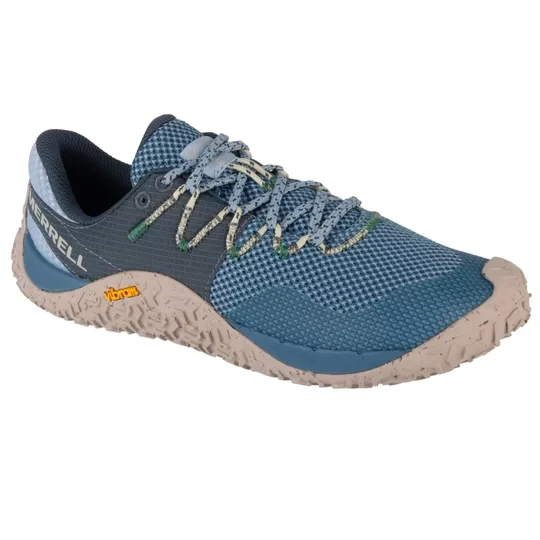 Zdjęcie produktu Merrell Trail Glove 7 J068186, Damskie, Niebieskie, buty do biegania, tkanina, rozmiar: 37