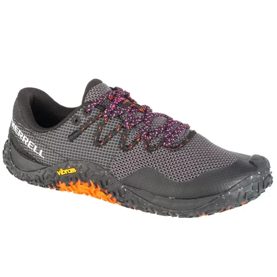 Zdjęcie produktu Merrell Trail Glove 7 J068318, Damskie, Czarne, buty do biegania, przewiewna siateczka, rozmiar: 37