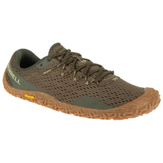 Zdjęcie produktu Merrell Vapor Glove 6 J067665, Męskie, Zielone, buty do biegania, tkanina, rozmiar: 42