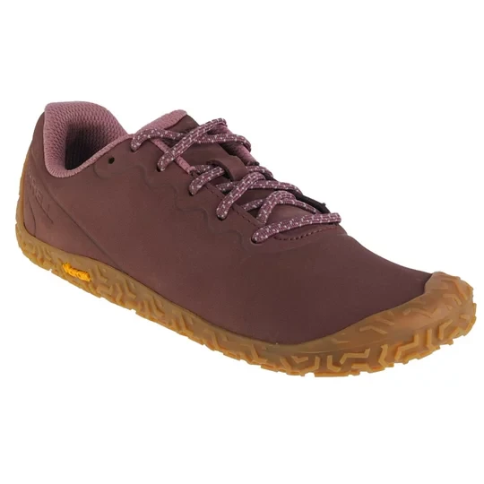 Zdjęcie produktu Merrell Vapor Glove 6 LTR J067894, Damskie, Bordowe, buty do biegania, skóra naturalna, rozmiar: 36