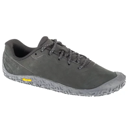 Zdjęcie produktu Merrell Vapor Glove 6 LTR J500524, Damskie, Czarne, buty do biegania, skóra naturalna, rozmiar: 36
