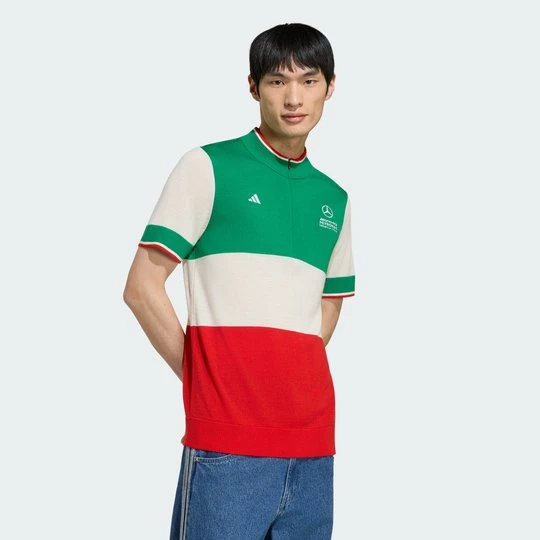 Zdjęcie produktu KOSZULKA MERCEDES - AMG PETRONAS FORMULA 1 TEAM GIRO DI MERCEDES MERINO Adidas