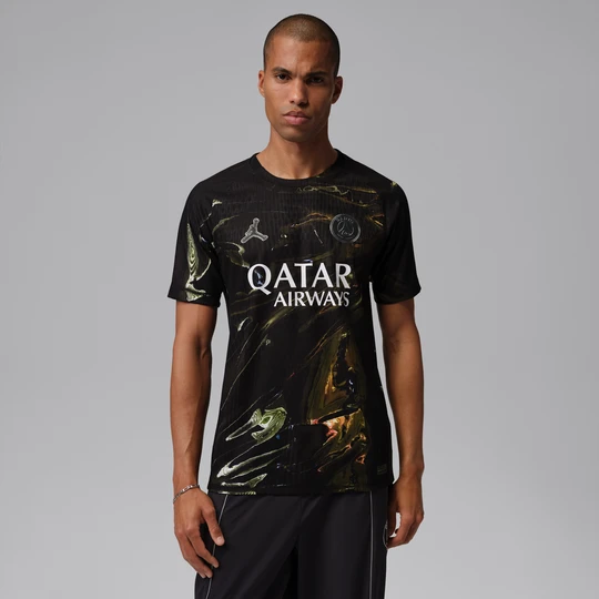 Zdjęcie produktu Męska autentyczna koszulka piłkarska Jordan Dri-FIT ADV Paris Saint-Germain Match 2026 Night Edition - Czerń