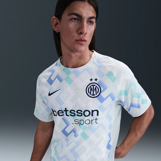 Zdjęcie produktu Męska autentyczna koszulka piłkarska Nike Dri-FIT ADV Inter Mediolan Match 2025/26 (wersja wyjazdowa) - Niebieski