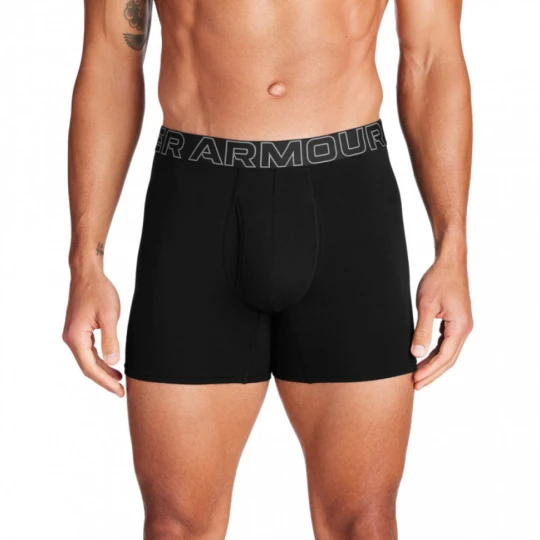 Zdjęcie produktu Męska bielizna treningowa (3-pack) Under Armour M UA Perf Cotton 6in - czarna