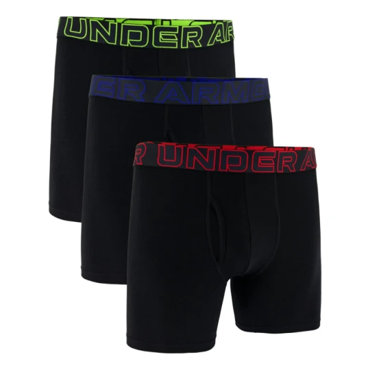 Zdjęcie produktu Męska bielizna treningowa (3-pack) Under Armour M UA Perf Cotton 6in - multikolor