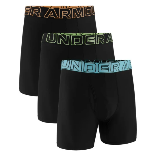 Zdjęcie produktu Męska bielizna treningowa (3-pack) Under Armour M UA Perf Tech 6in - czarna