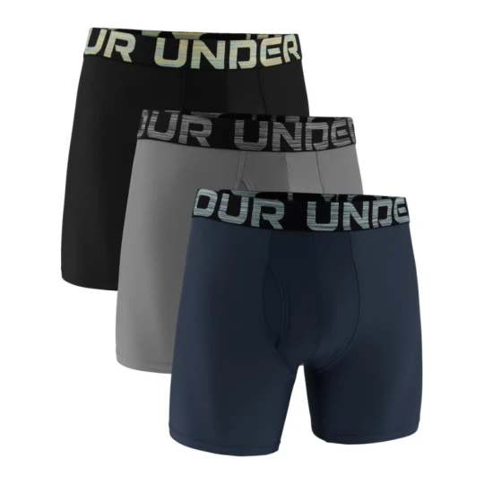 Zdjęcie produktu Męska bielizna treningowa (3-pack) Under Armour UA Performance Tech™ 6\" Boxerjock - multikolor