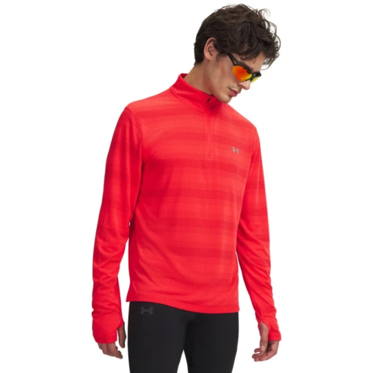 Zdjęcie produktu Męska bluza do biegania Under Armour UA Velociti 1 / 4 Zip - czerwona