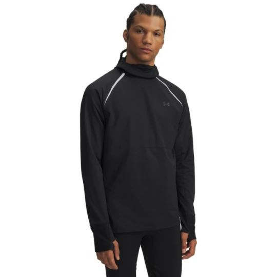 Zdjęcie produktu Męska bluza do biegania z kominiarką Under Armour UA Velociti Pro Cold Weather - czarna