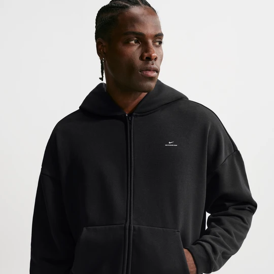 Zdjęcie produktu Męska bluza do koszykówki z kapturem i zamkiem na całej długości Therma-FIT Nike Standard Issue - Czerń