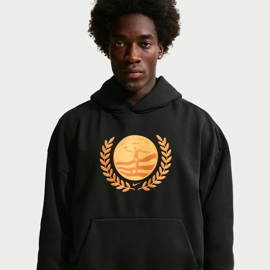 Zdjęcie produktu Męska bluza do koszykówki z kapturem LeBron „Out For Redemption” ze szczotkowanej dzianiny Therma-FIT - Czerń Nike