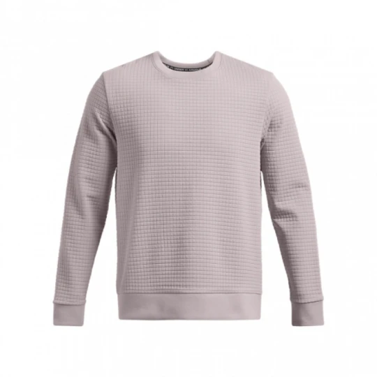 Zdjęcie produktu Męska bluza dresowa nierozpinana Under Armour UA Unstoppable Flc Txtr Crew - beżowa