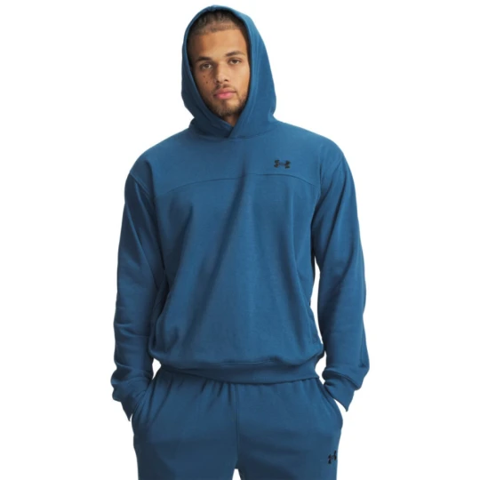 Zdjęcie produktu Męska bluza dresowa nierozpinana z kapturem Under Armour UA Rival Lightweight - niebieska