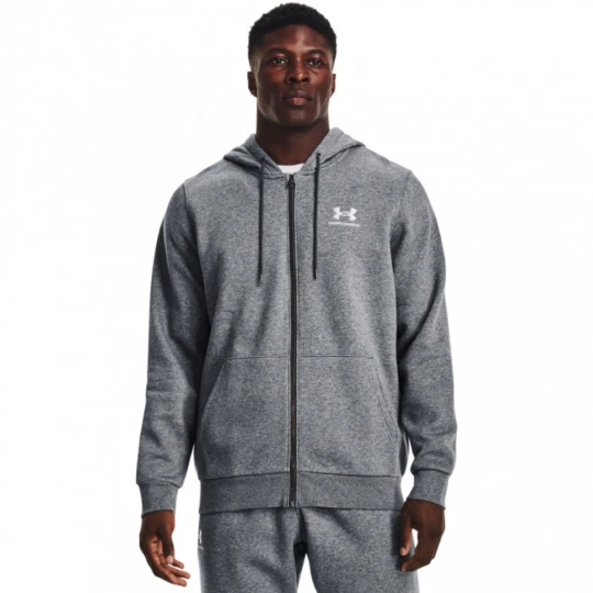 Zdjęcie produktu Męska bluza dresowa rozpinana z kapturem Under Armour UA Icon Fleece FZ Hood - szara