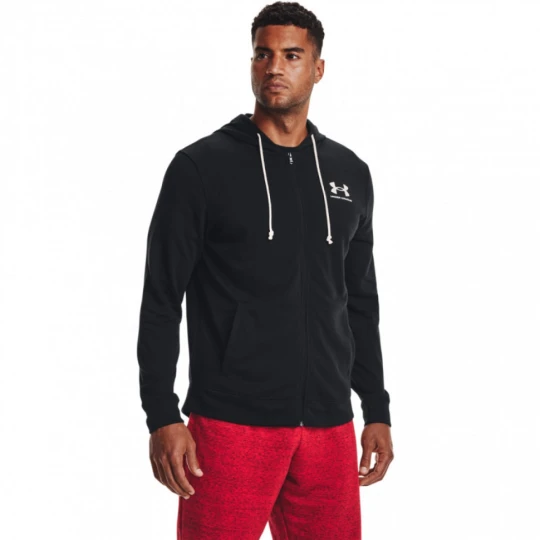 Zdjęcie produktu Męska bluza dresowa rozpinana z kapturem UNDER ARMOUR UA RIVAL TERRY LC FZ