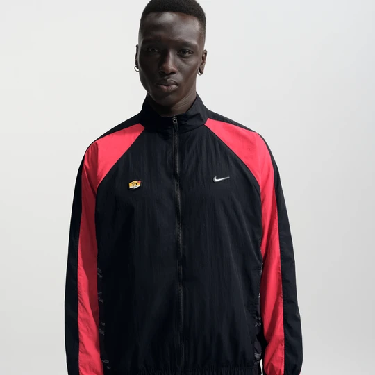 Zdjęcie produktu Męska bluza dresowa z tkaniny Nike Tuned Air - Czerń