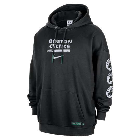 Zdjęcie produktu Męska bluza nierozpinana z kapturem Jordan NBA Club Premium Boston Celtics Courtside - Czerń