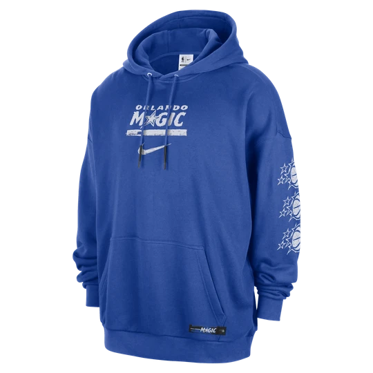 Zdjęcie produktu Męska bluza nierozpinana z kapturem Jordan NBA Club Premium Orlando Magic Courtside - Niebieski