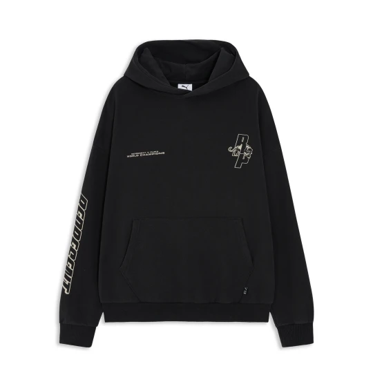 Zdjęcie produktu MÄ™ska bluza oversize z kapturem PUMA Ã— REPRESENT, OdzieÅ¼, Czarny