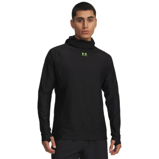 Zdjęcie produktu Męska bluza piłkarska z kapturem i kominiarką Under Armour UA Challenge Elite Balaclava - czarna