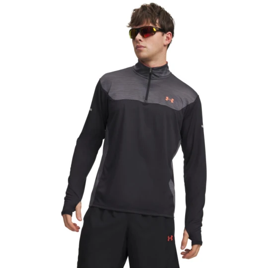 Zdjęcie produktu Męska bluza treningowa nierozpinana bez kaptura Under Armour UA Tech Utility 1/4 Zip - czarna