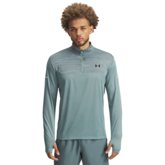 Zdjęcie produktu Męska bluza treningowa nierozpinana bez kaptura Under Armour UA Tech Utility 1 / 4 Zip - niebieska