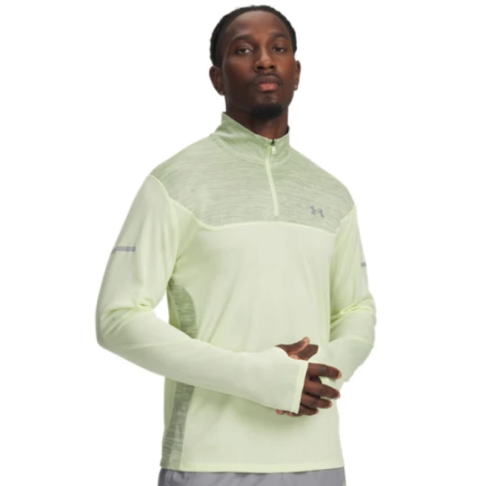 Zdjęcie produktu Męska bluza treningowa nierozpinana bez kaptura Under Armour UA Tech Utility 1/4 Zip - zielona