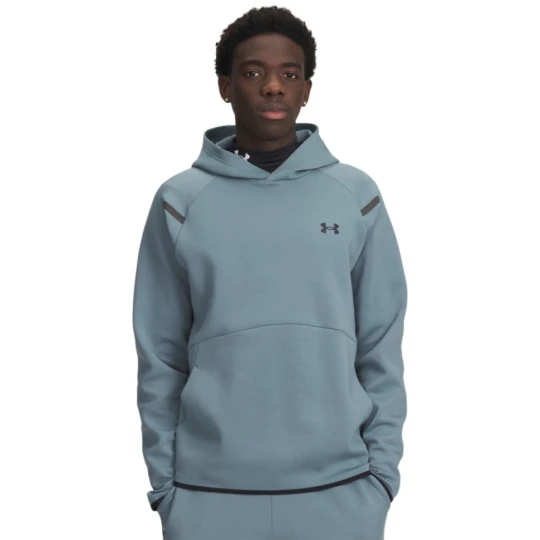 Zdjęcie produktu Męska bluza treningowa nierozpinana z kapturem Under Armour UA Unstoppable Flc Hd Eu - niebieska