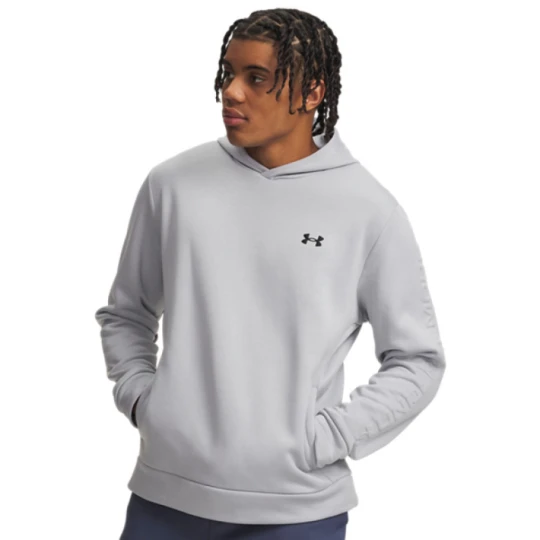 Zdjęcie produktu Męska bluza treningowa Under Armour AF WM Emboss Hoodie - szara