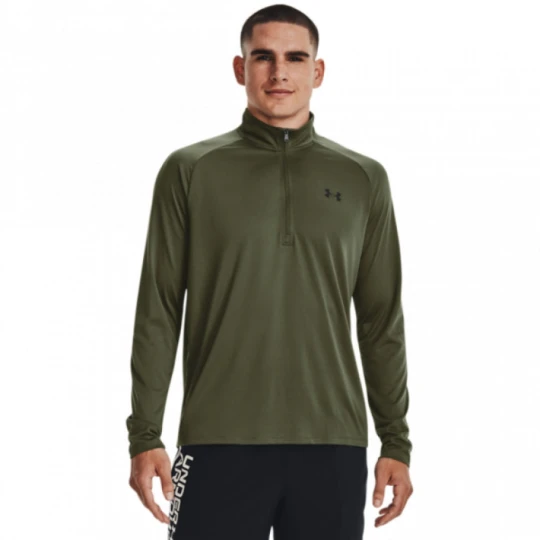 Zdjęcie produktu Męska bluza treningowa Under Armour Tech 2.0 1/2 Zip - khaki